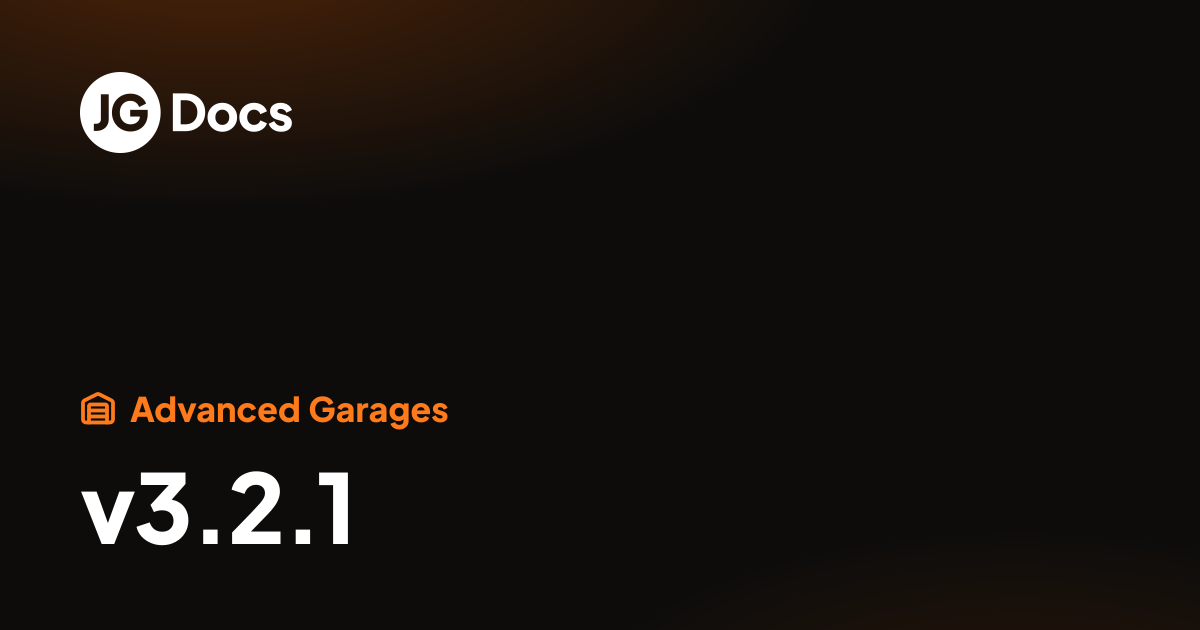 v3.2.1 | JG Scripts Docs