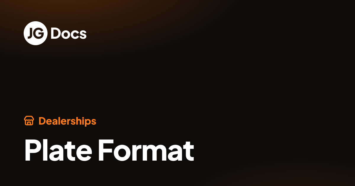 Script Plates Plate Format | JG Scripts Docs